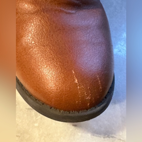 Kohl’s Ridding Boots SZ 13 Brown Boots with memory foam Gold Buckles Har… - Picture 12 of 13